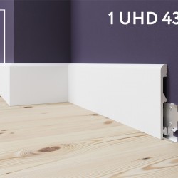 Плинтус напольный из дюрополимера 1 UHD 43/120 С