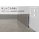 Плинтус напольный дюрополимер 8 UHD 05/80 Камель, Solid