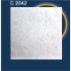 Плитка потолочная С 2042  
